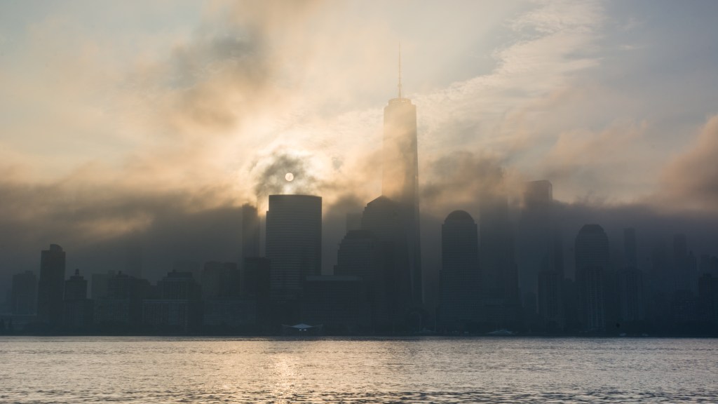 New York City Sunrise from Jersey&nbsp;City