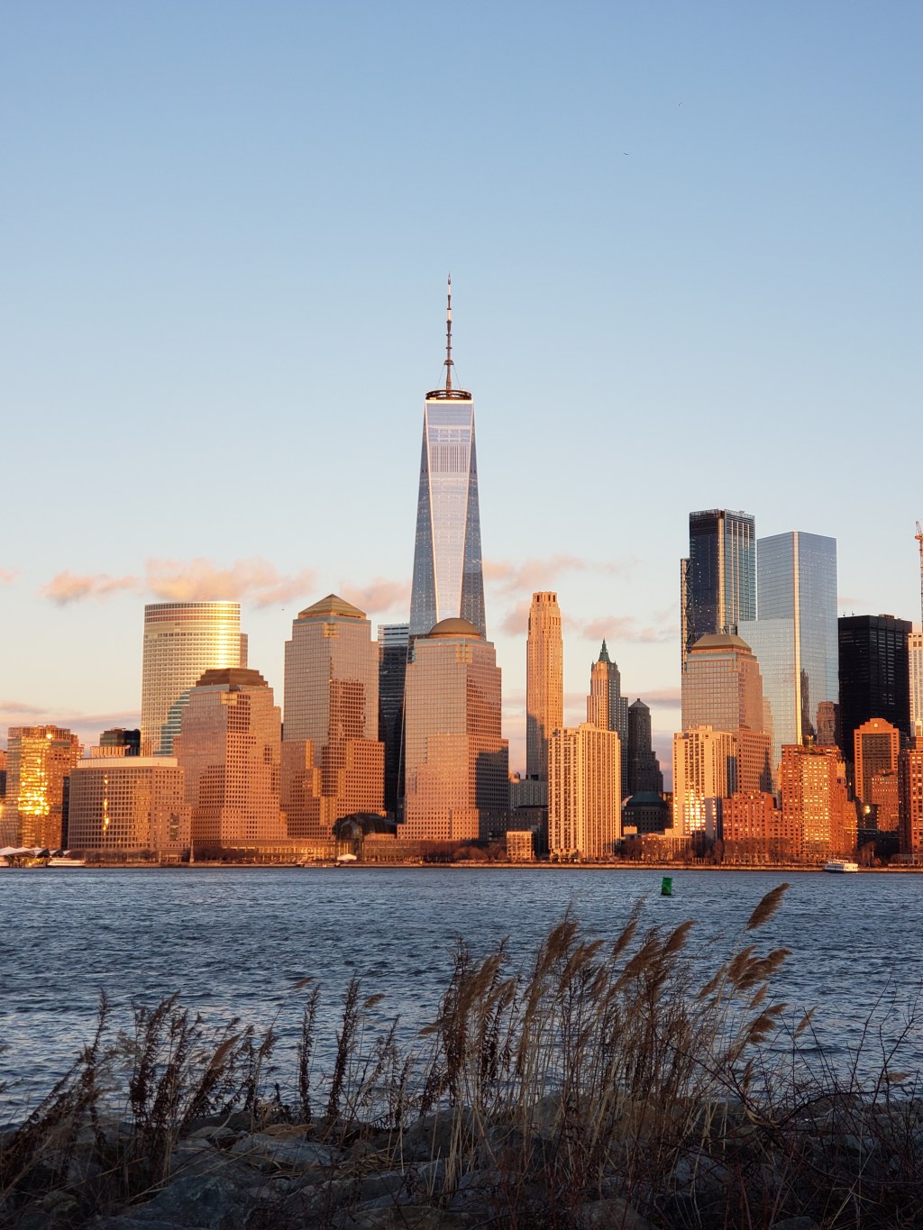 Full Moon Rise over NYC&nbsp;Skyline